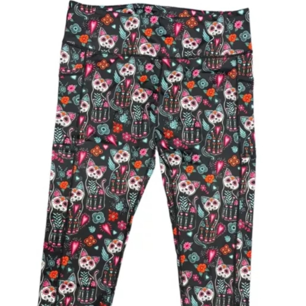 CVG Spookitty LEGGINGS | XS Full Lenght